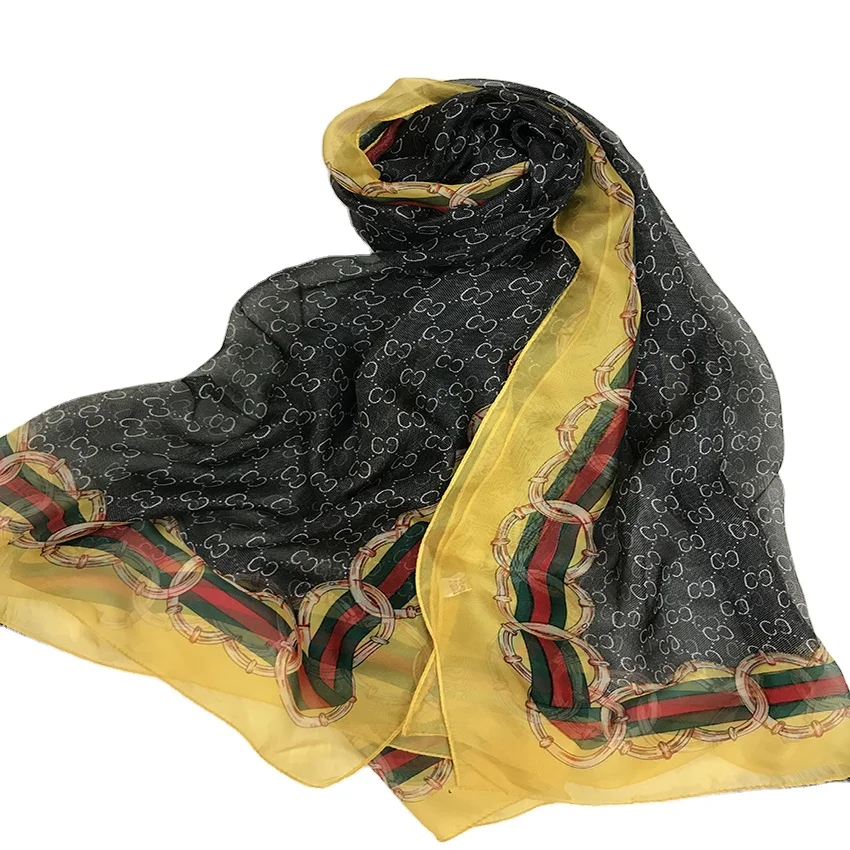 Дубай женский квадратный шифоновый Шелковый Хиджаб шарф 2021 оптовая продажа мусульманский модный шифоновый шейный шарф для женщин