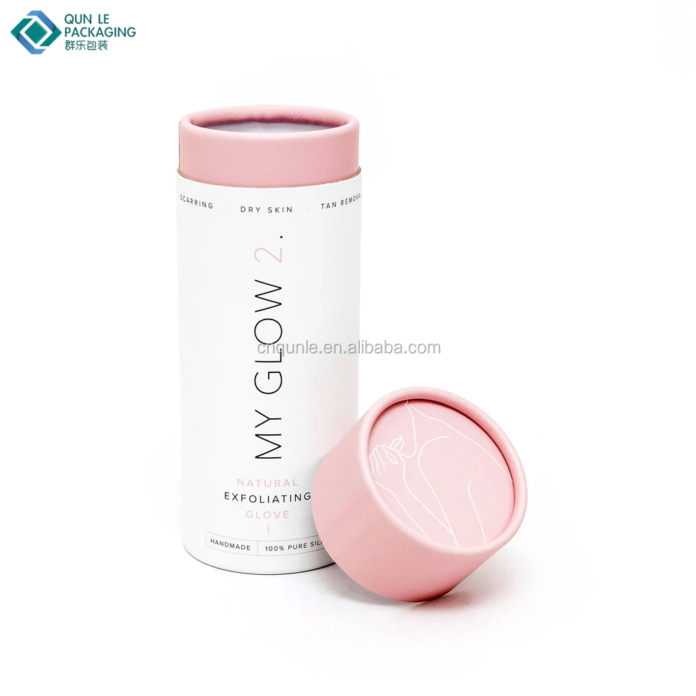 eco friendly cardboard paper cosmetic tube cosmetic packaging tube