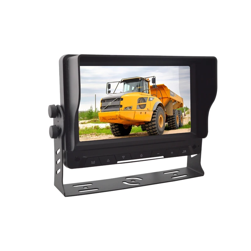 RV Backup Camera HD 7 Inch AHD Monitor Rear View Cam Kit Truck Trailer Wheel Camper Parking System 2 Channels Easy Installation