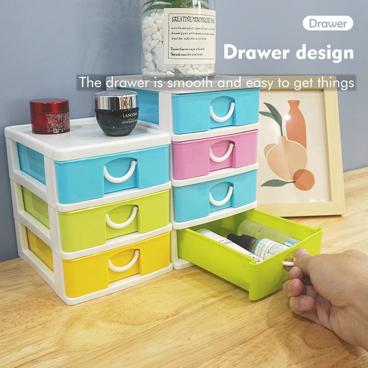 5 layers Multifunction Household Makeup Jewelry Organizer Box Plastic Storage Drawers