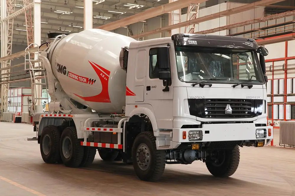 XCMG official 8CBM небольшие дизельные бетономешалки