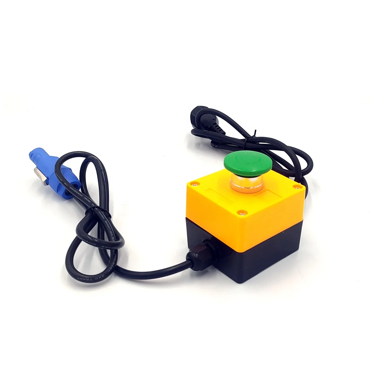 DELIFX Party Equipment Plastic&Metal Electric Button Controller Press Push 1 Channel Trigger Box For Stage Effect Machines