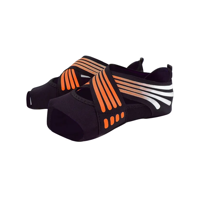 
Wholesale Colorful soft elastic fabric training Five Finger Yoga dance socks shoes for women 