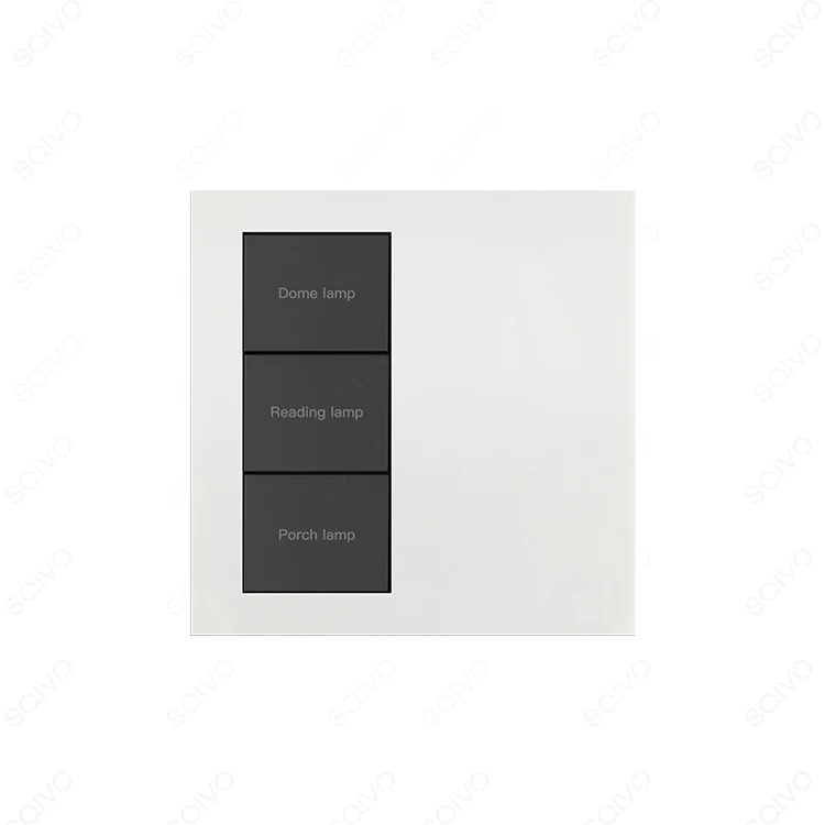 Настенный выключатель tuya zigbee для умного дома, не нейтральный, с пультом дистанционного управления, бытовая техника