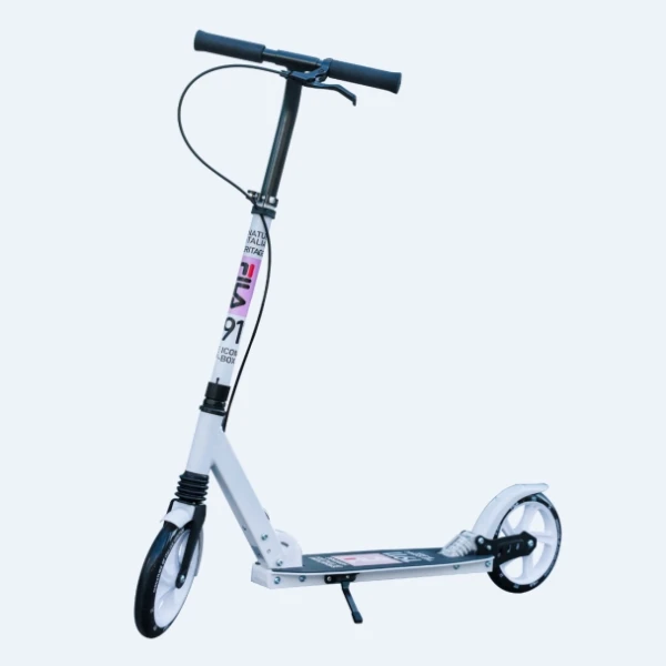 New Design  Brand Kick Scooter Kids Aluminum Folding 200mm 2 Wheels Hand Brake Kids Leaning Kick Scooter