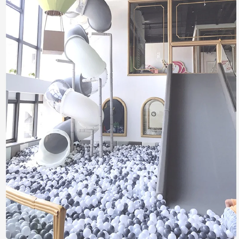 Funny Outdoor Kids Slide Tube Playground Accessories Spiral Slide Tube