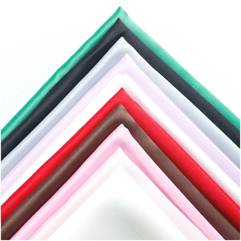 Acetate satin fabric satin fabric dress polyester satin color imitation silk clothing lining