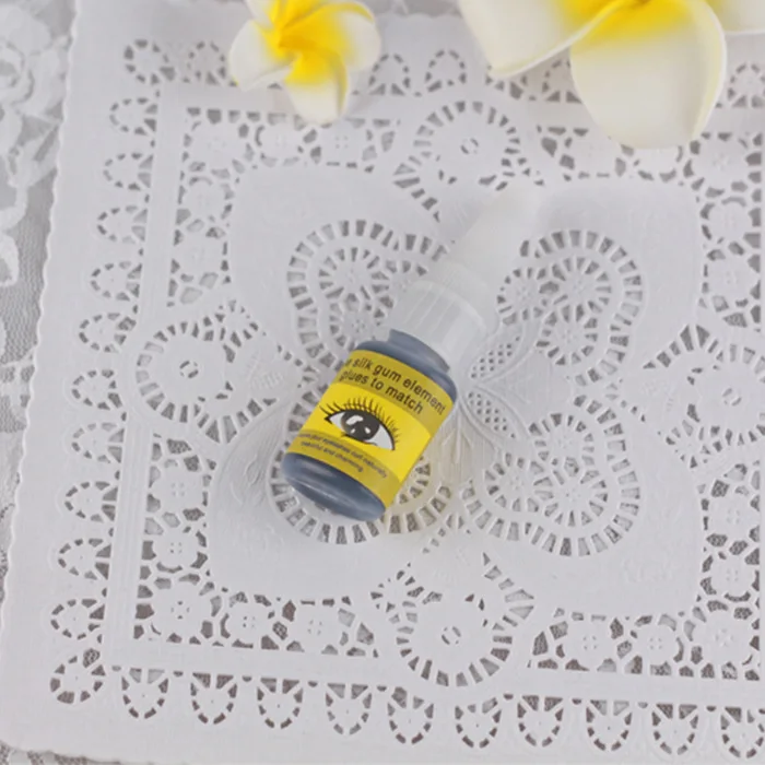 Planting grafting eye lash glue false eyelashes yellow label glue with smell and stimulation practice eye lash glue