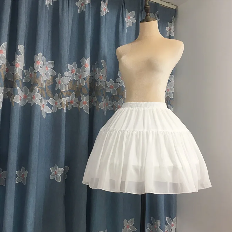 girls petticoat Lolita Skirt Adjustable Violent Carmen petticoats women Pompadour Skirt wedding petticoat
