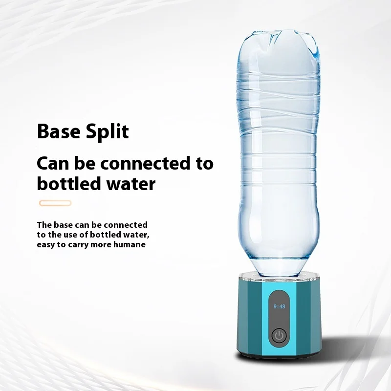 SPE Portable Hydrogen Water Bottle Colorful and Customizable 6000/10000 ppb  Portable USB Powered Hydrogen Water Generator