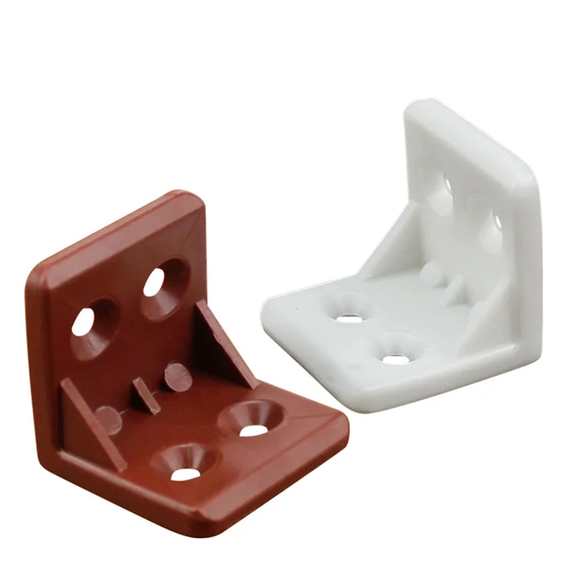 Corner Bracket Nylon Plastic Thickened Furniture Closet Right Angle 90 Degree Connecting Fittings Corner Code Hardware