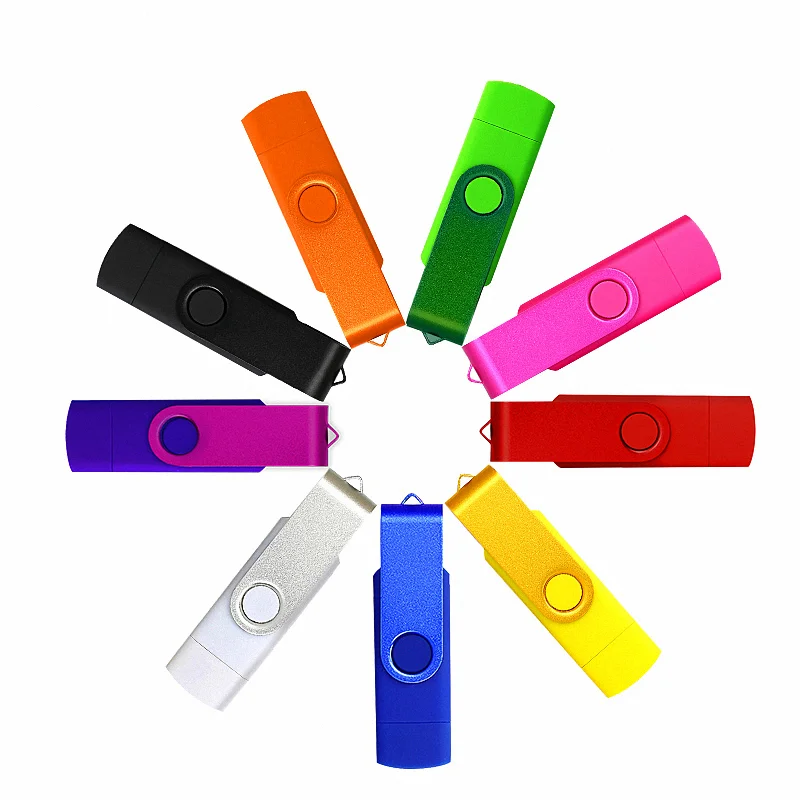 3 in 1 Pen Drive USB OTG Type C Flash Drive Memory Stick 16G 32GB 64GB