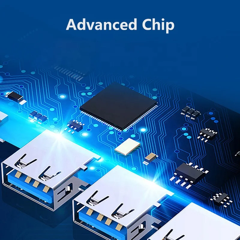 Low Price High Speed 4 Port USB Hub 2.0 Multi Type-C Splitter Por Hub For Laptop