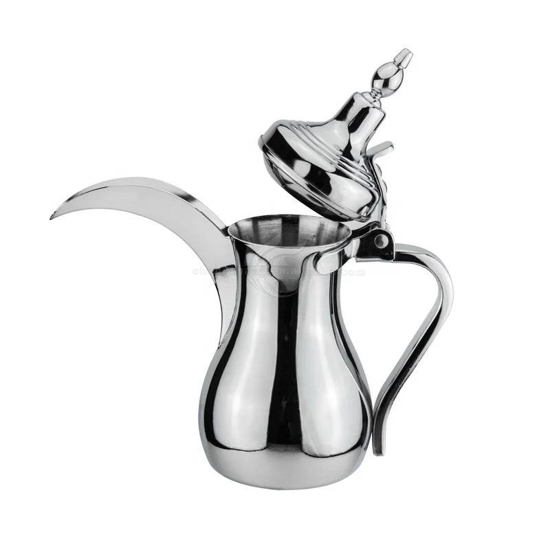 Dubai high quality golden single stainless steel arabic coffee pot thermo jug