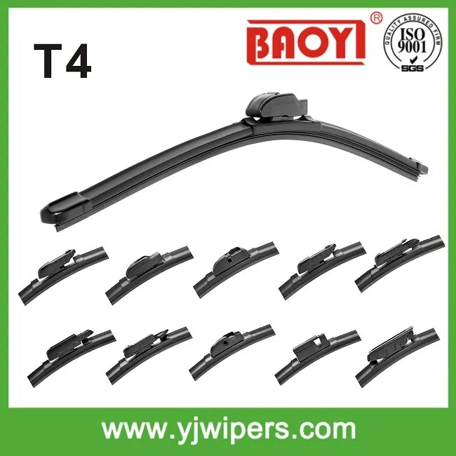 Car windshield wiper Multifunction universal frameless windscreen car wiper blade Flat wiper