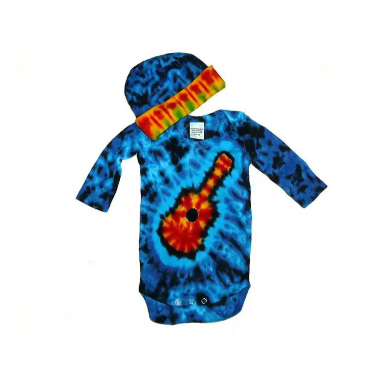 Новое поступление детские комбинезоны для малышек Tie Dye Одежда малышей с SGS сертификат галстук краситель