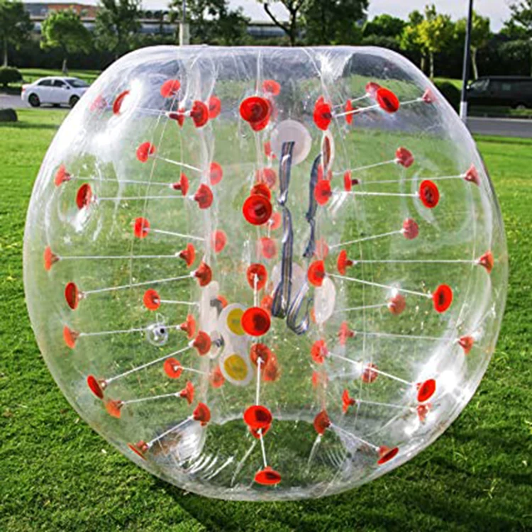 Wholesale price PVC /TPU 1.2m 1.5m  inflatable sumo soccer bumper bubble ball for sale