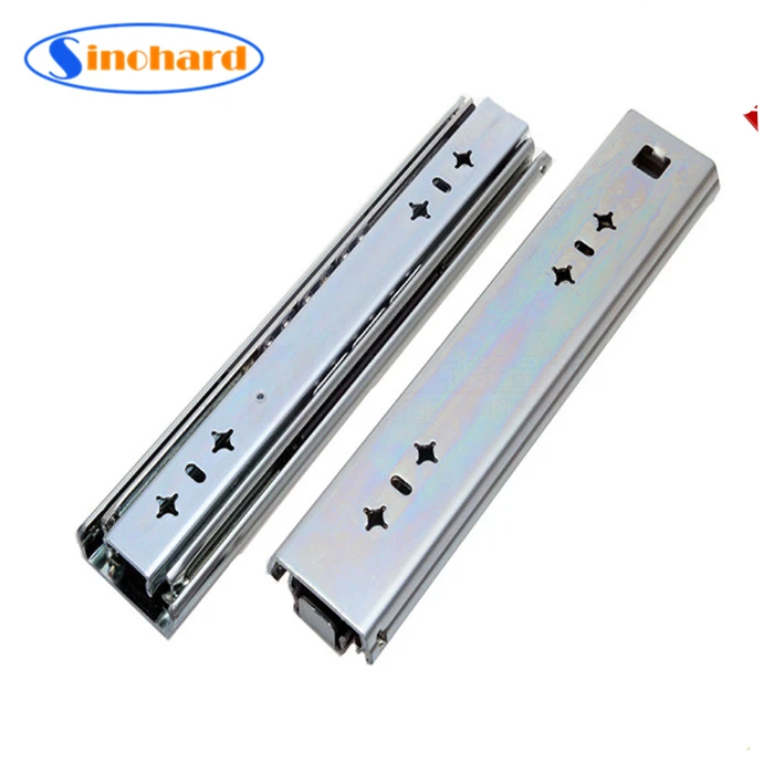 SINOHARD Heavy Duty 115kg  Drawer Slides Glide Rails Industrial Runners Furniture  Hardware Accessories