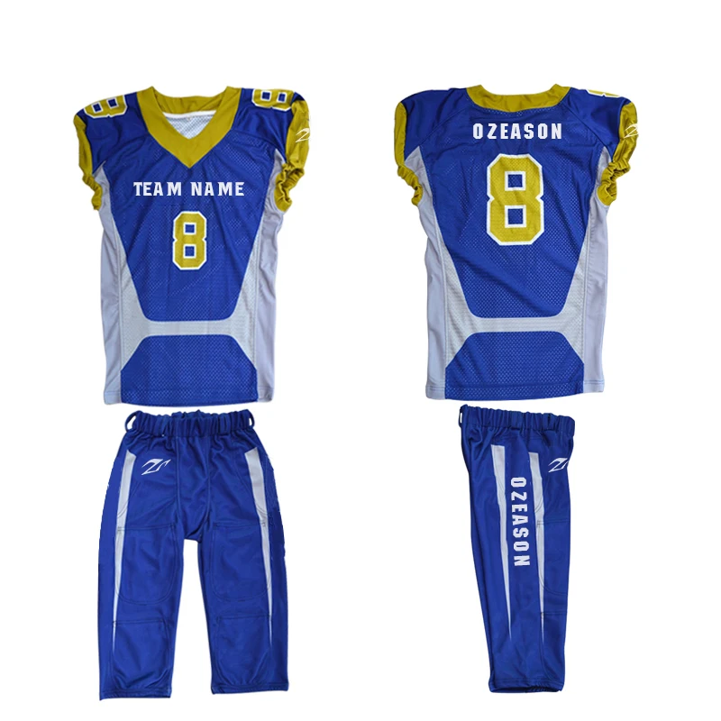 Custom tackle twill mesh youth american football practice jersey sublimation american football uniform for men