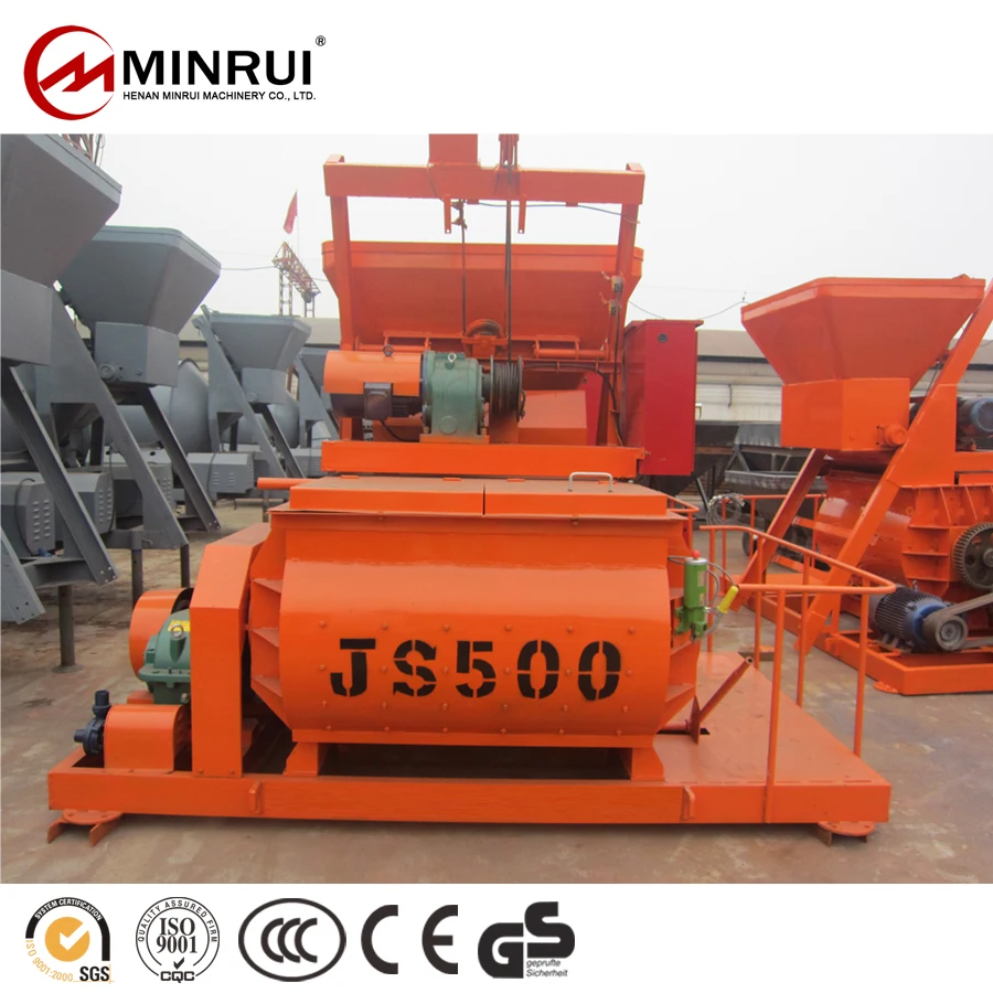 Mud Nothern Tools JS500 Concrete Mixer With Scraper Cable