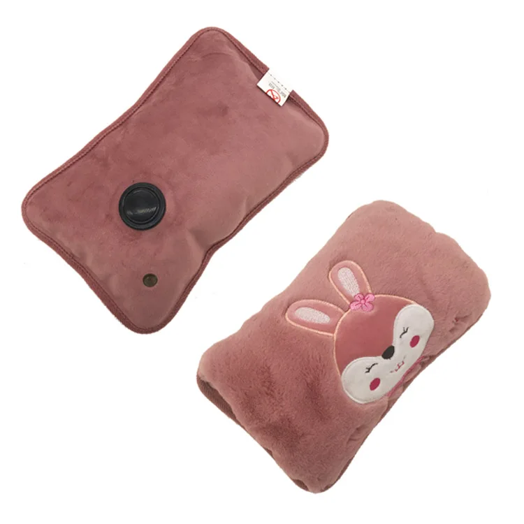 Customized Electric Hot Water Massage Bag Heat Pack With Embroidery Logo