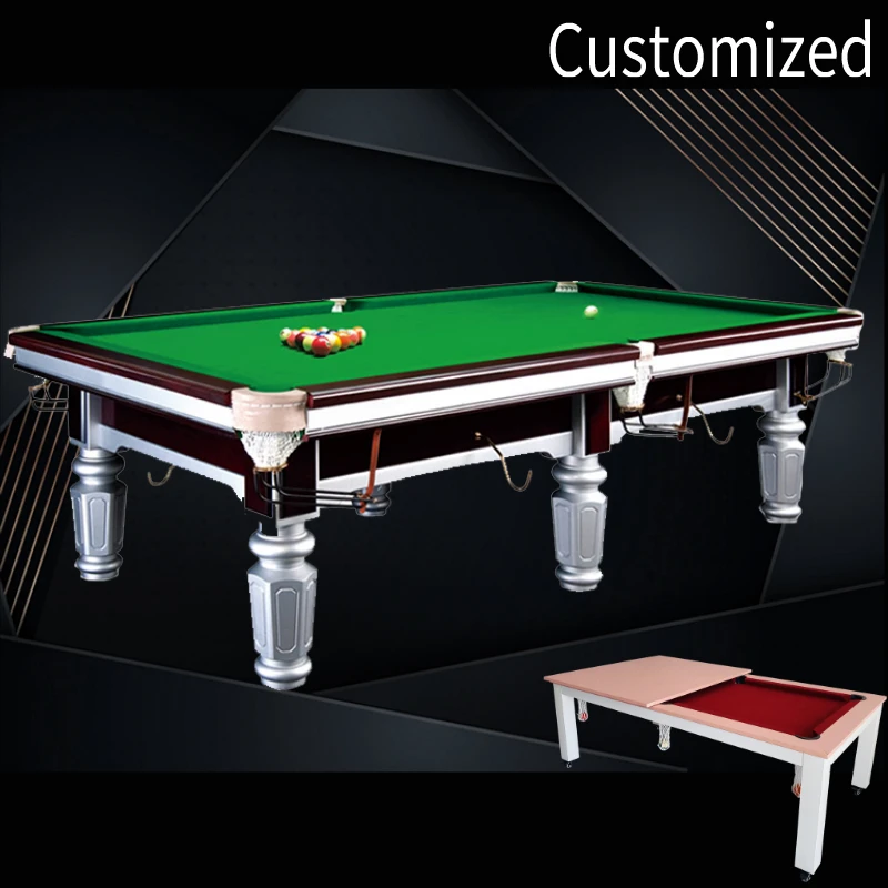 Factory Wholesale Superior billiard table de tennis table black 8 foot 9ft pool table billiard