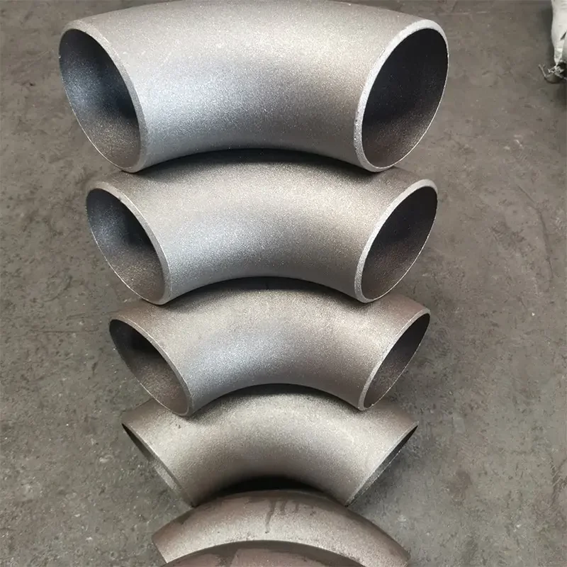 Stainless Steel 304 316L Pipe Fittings Sanitary 45 Degree Bend 90 Degree Bend Long Type Polishing Weld Elbow
