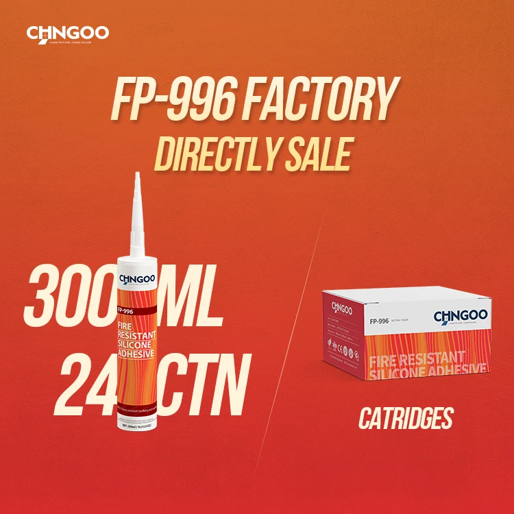 CHNGOO Neutral Cure Fireproof Bonding Spray Leakage Anti-leaking Silicone Neutro