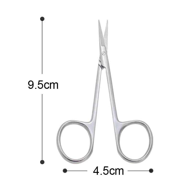 Super Quality Ultra Sharp Arrow Point Manicure Nail Scissors for Salon