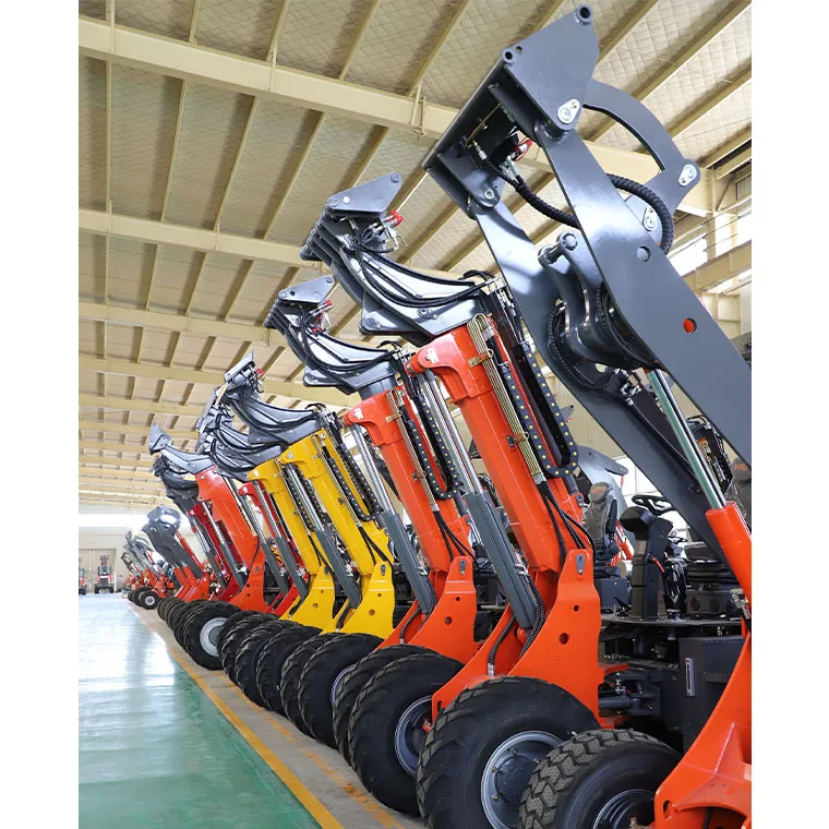 Everun high quality ER11HT 800kg farm road small front telescopic mini wheel loader