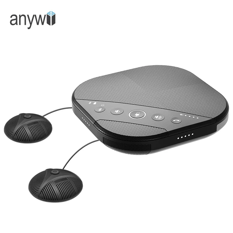 Anywii Hot sales speakerphone for Video conferencing system cascade expansion video conference mic table conference microphone