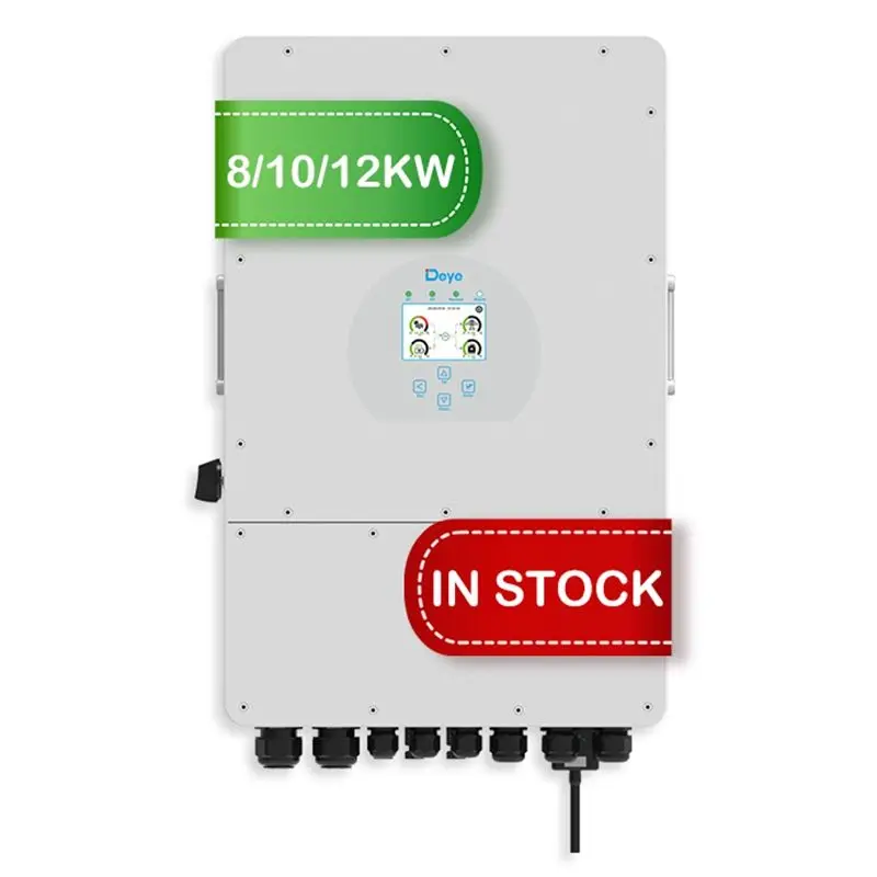 Гибридный Wi-Fi солнечный инвертор deye hybrid 3 phasen eu 12 кВт 10 кВт 8 кВт SUN-12K-SG04LP3-EU deye 8 кВт SUN-12K-SG04LP3-EU