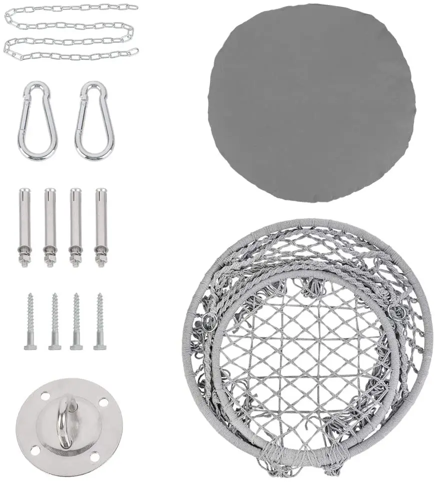 Garden Pod Swing Hammock With Cushion/Hardwares