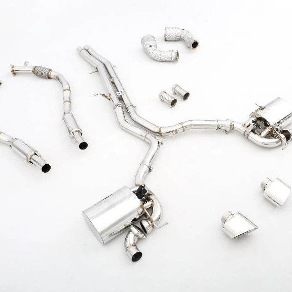 Stainless steel Active Sound Exhaust Flexible Pipe for Audi Rs4/rs5