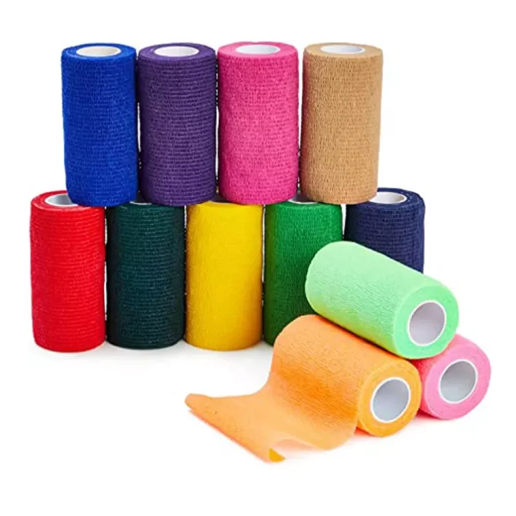 10cm*4.5m Non Woven Tape Self Adhesive Elastic Cohesive Bandage