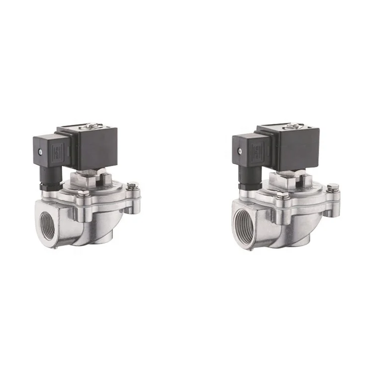 Industrial dust removal electromagnetic pulse valve aluminum alloy and Rubber diaphragm Kiln Filter solenoid diaphragm valve 24V