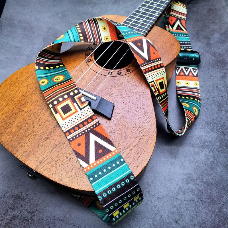 Guitar Shoulder Strap Musical Instrument Accessories Polyester Electric Guitar Strap Belt Acoustic Guitar Strap