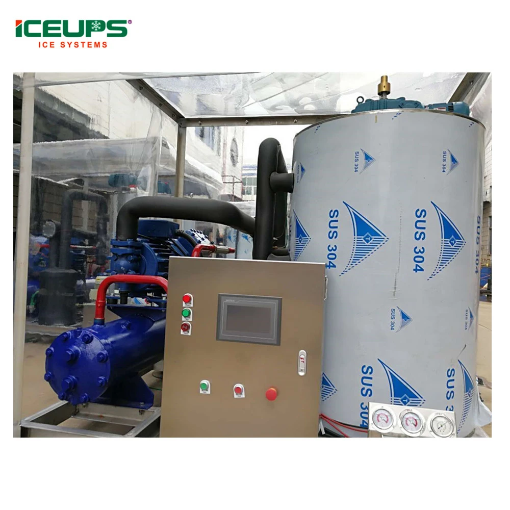 
Hot sale industrial ice maker flake refrigeration equipment 