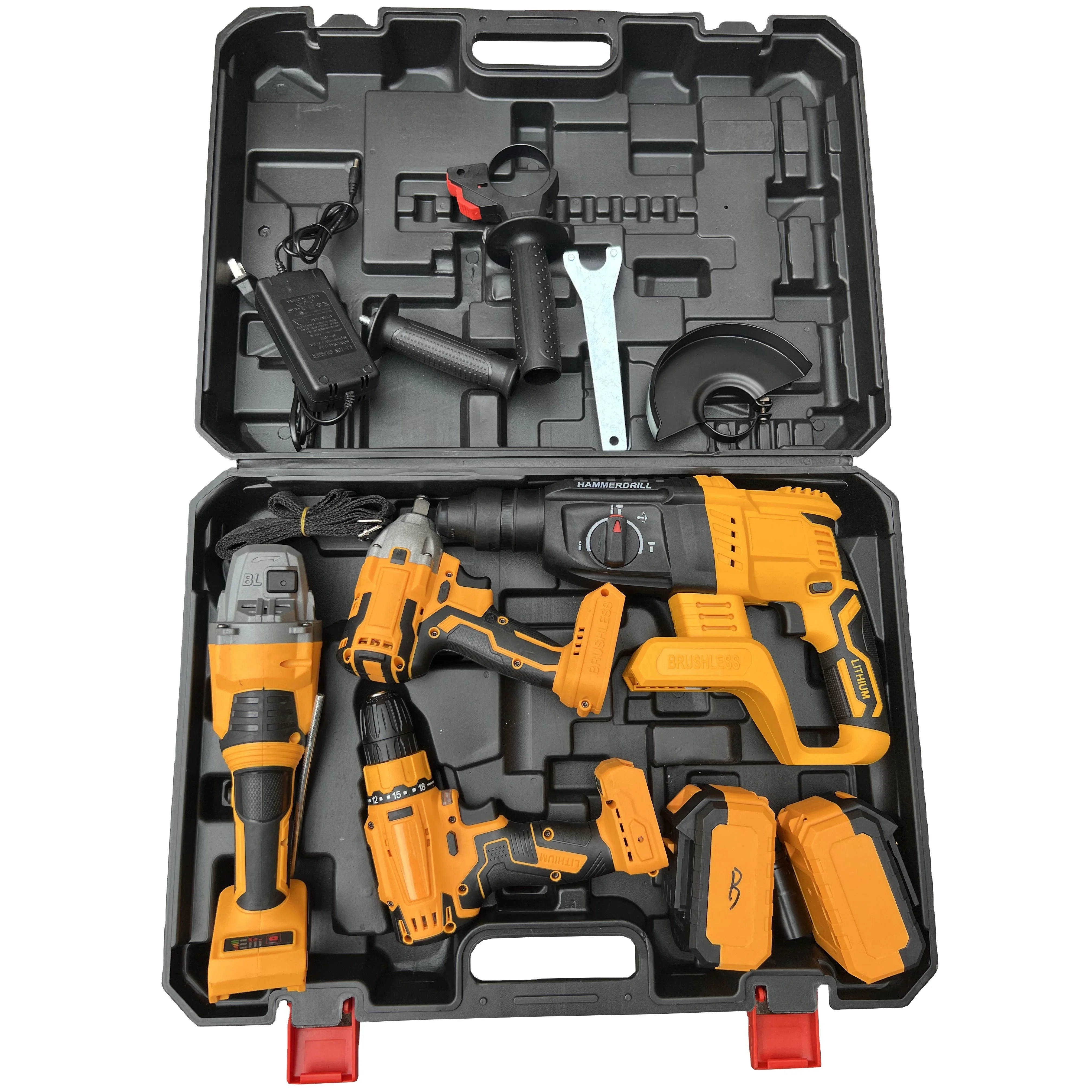Hot Sale Profession High Power Custom Cordless Brushless Kit Electric Construction Tools Bag