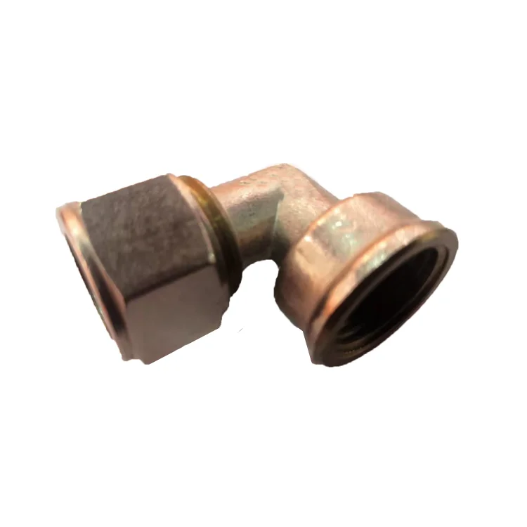 
Brass Pex Copper Fitting Compression for Pex Wall-Plated Female Elbow 90 Degree Fittings from Yuhuan China 