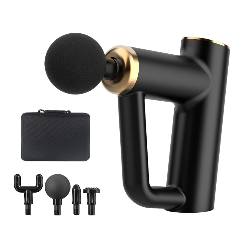 Новейший хиропрактика перезаряжаемый маленький пистолет для лица глубокого массажа тканей с 6-Скоростной настройкой