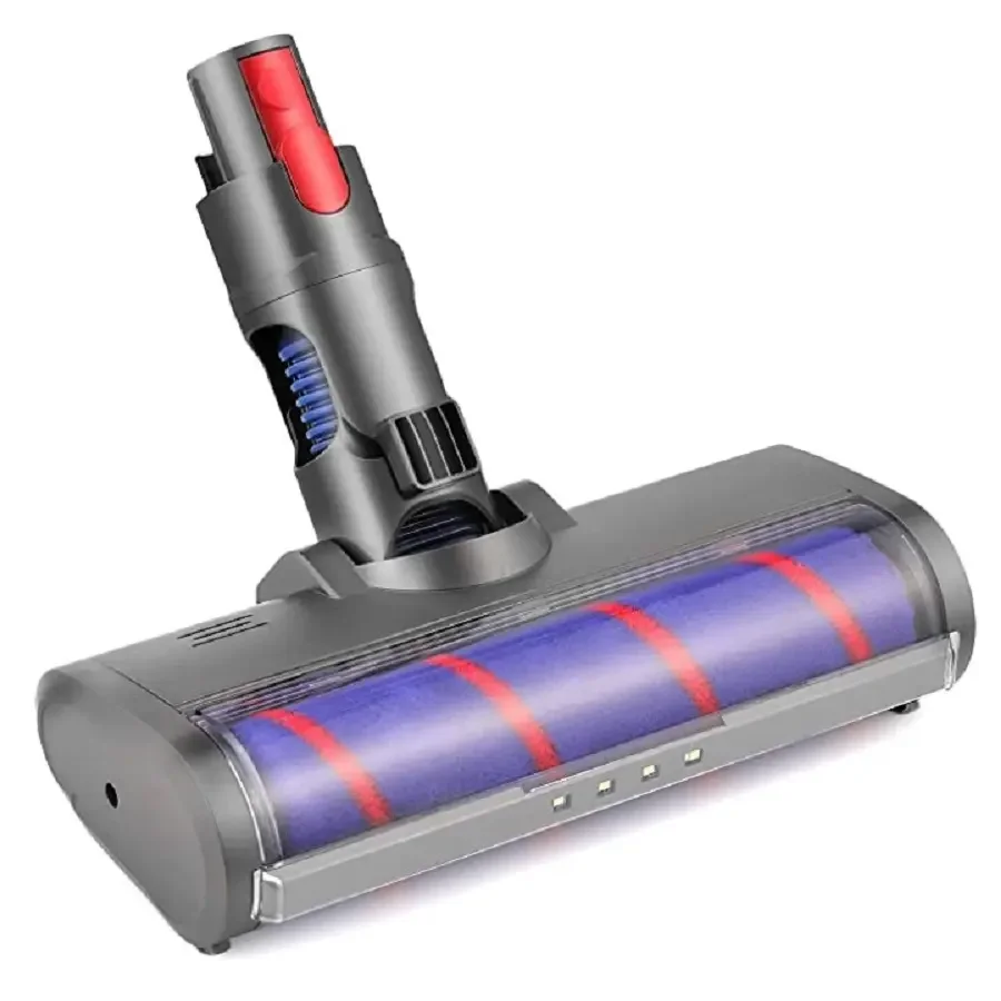 Light Weight Removable Carpet Floor LED Vacuum Cleaner Brush For Dysons V11 V10 V8 V7 V15 Electric Head Vacuum Part Accessory
