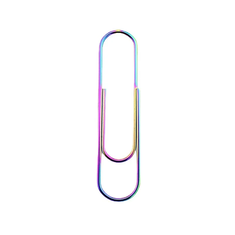 4 inches Multicolored Extra Large Paper Clips Cute Paper Needle Multicolor Bookmark Mega Giant Paper Clip