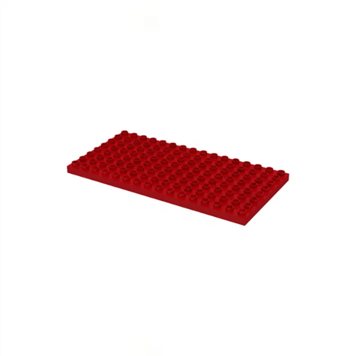 Educational games for Kindergarten Preschool toys Duplo Compatible Brick Toddler toys Plate 8 x 16 Toddler block (NO.6490/61310)