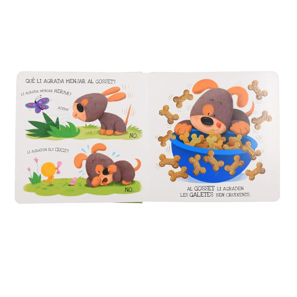 China Custom Baby Kids Cardboard Books printing services Children Board Book WIth Factory Price