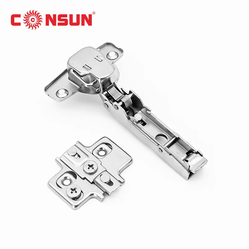 SP4D2 Soft Closing 4D Adjustable Hinge with Clip on Base High Quality One 4 Screws Adjustable
