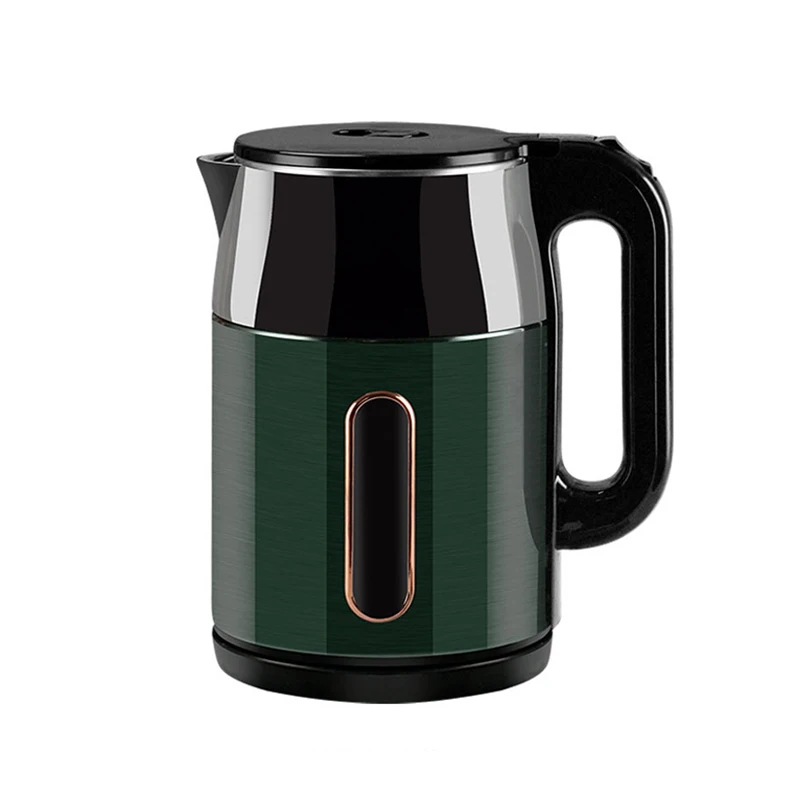 Home Appliances 2.5L Stainless Steel Popular Double wall plastic cover hotel portable electric kettle