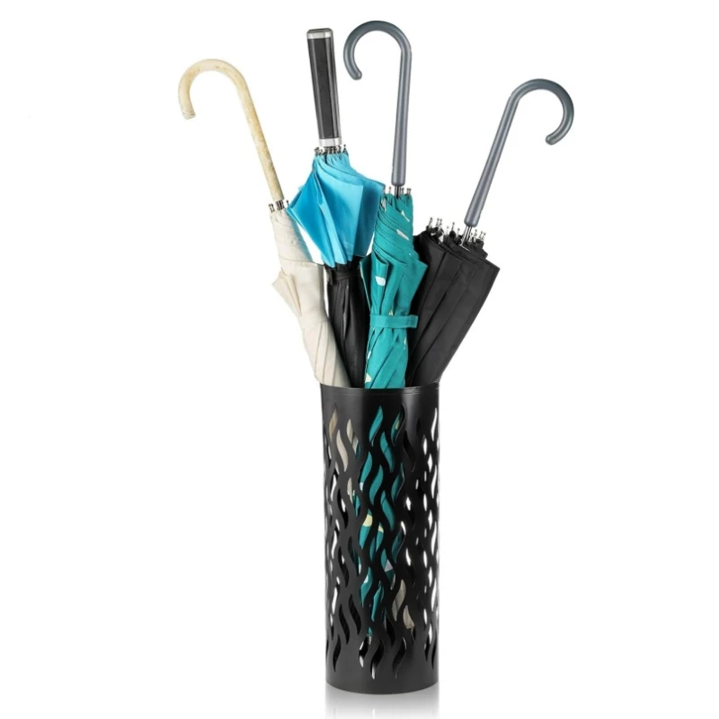 Factory Customized Price Decorative Iron Umbrella Stand Metal Metal Umbrella Stand for Canes Walking Sticks