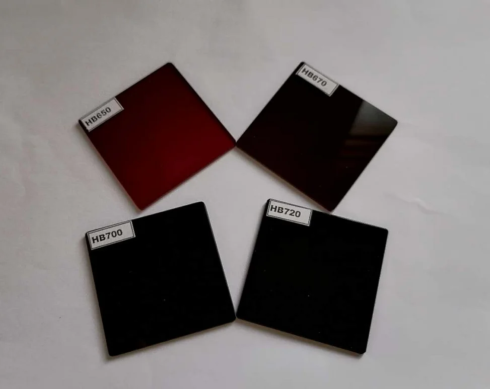 Hot selling Infrared pass visible absorb optical filter glass window
