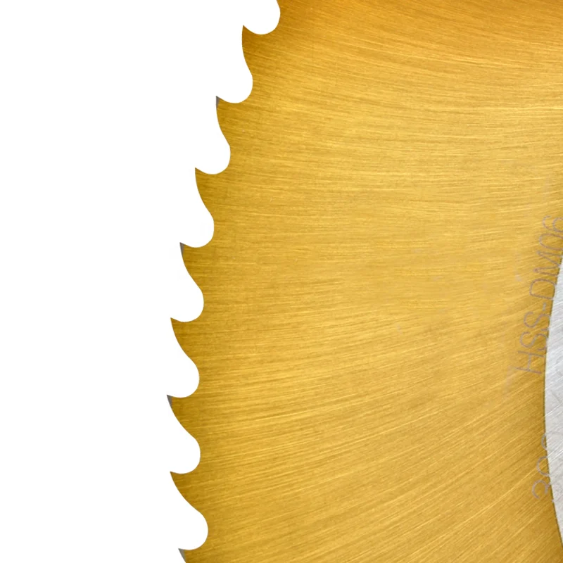 250*1.2mm HSS-Dmo5 Circular Disk Saw Blade with Tin coating  For pipe cutting machine 250*1.2mm